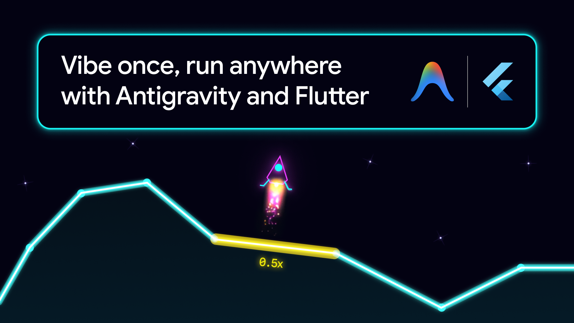 Vibe once, run anywhere with Antigravity and Flutter